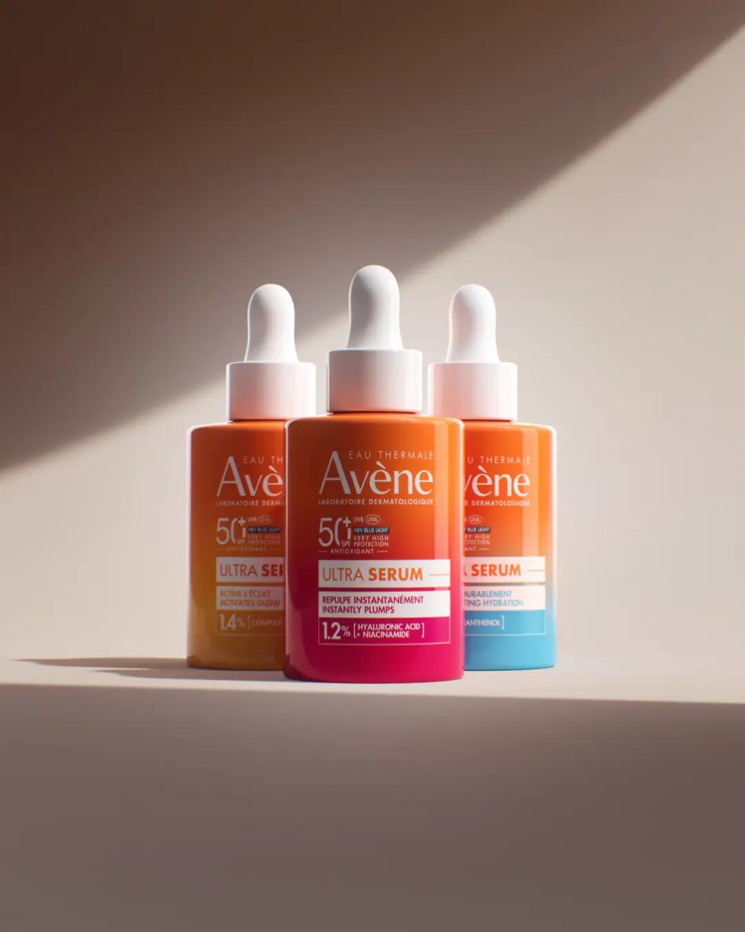Serum med SPF der kan bruges som primer
